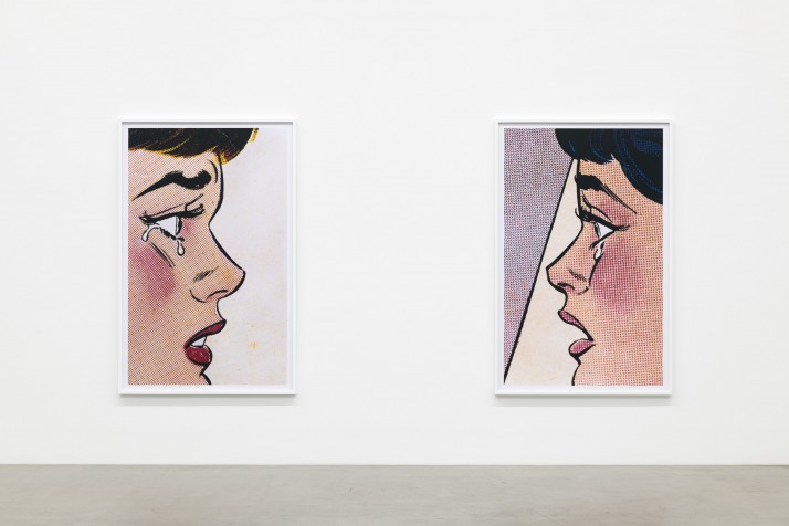 Installation view, Anne Collier, Galerie Neu, 2019