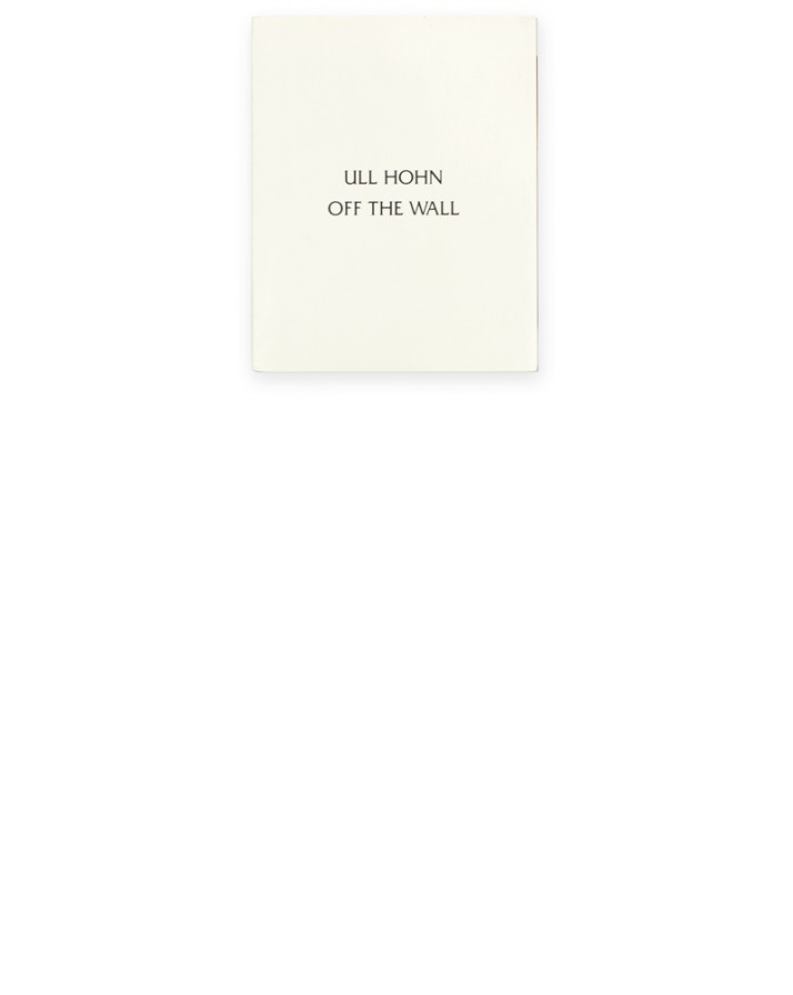 Ull Hohn Off the Wall thumb 01 Galerie Neu