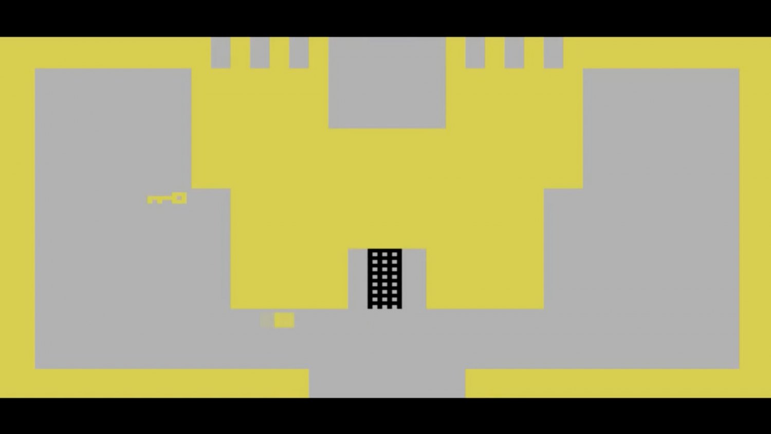 Sean Snyder Adventure Fragment, Atari (Algorithm), 2015 16:9 format HD video, 1 minute 1 second, color, audio, flatscreen monitor 