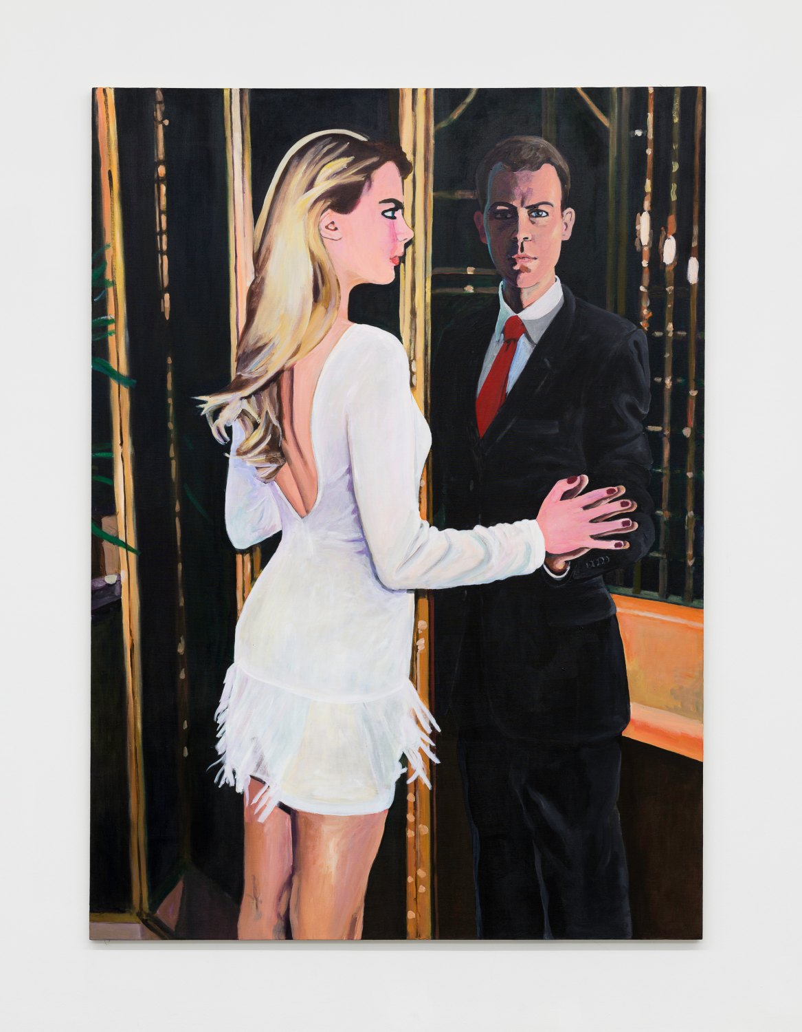  Merlin Carpenter, Tallulah, 2017, Acrylic on linen, 250 x 180 cm