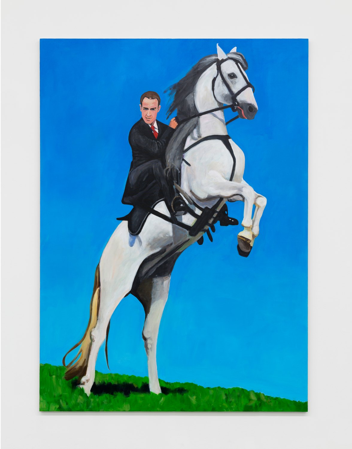 Merlin Carpenter, Graham, 2017, Acrylic on linen, 250 x 180 cm