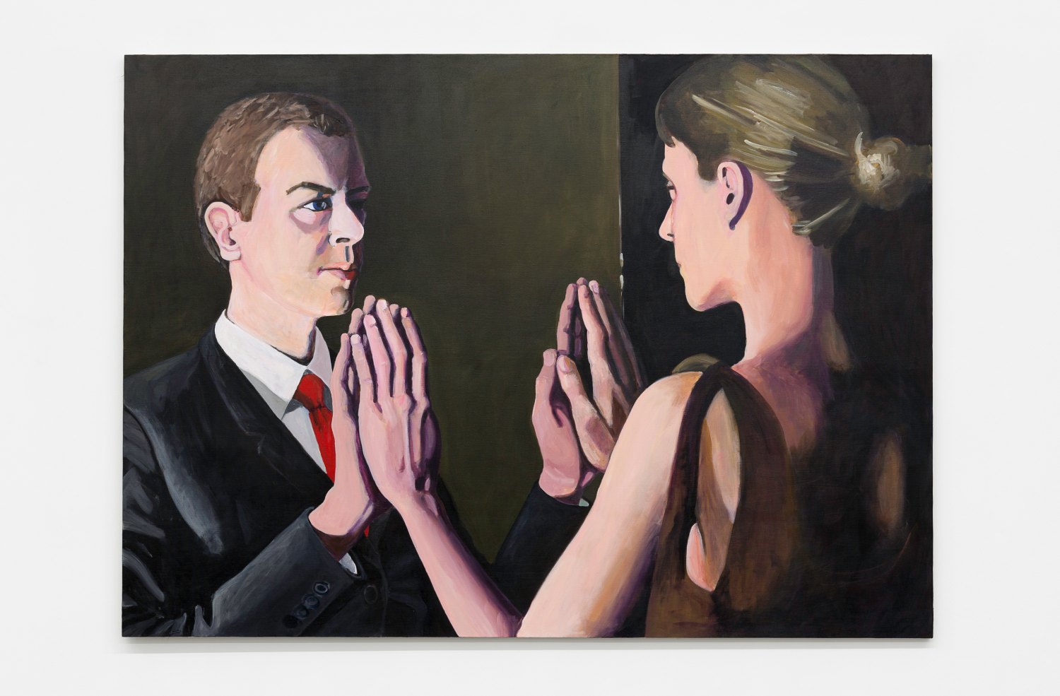Merlin Carpenter, Charlotte, 2017, Acrylic on linen, 180 x 250 cm