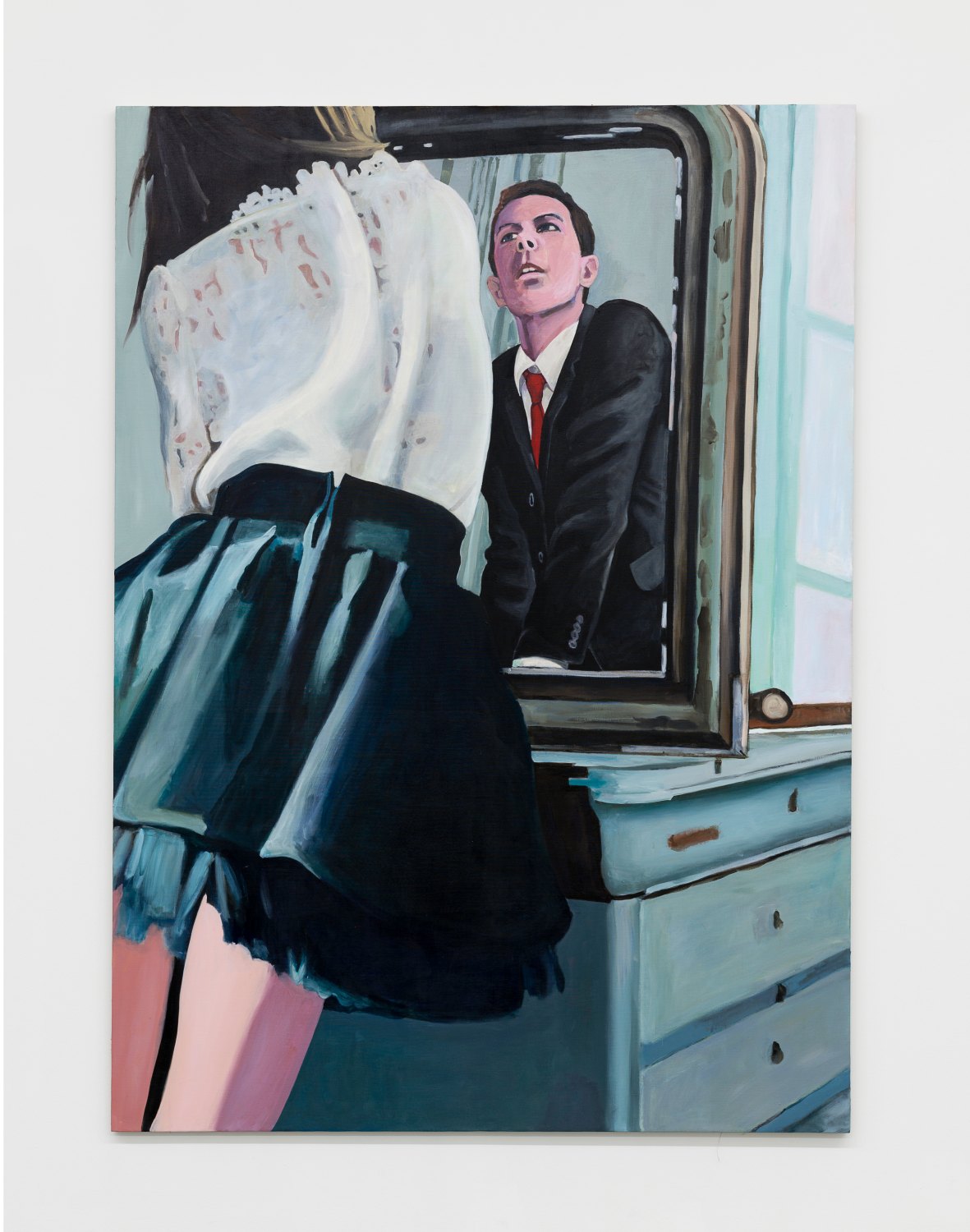  Merlin Carpenter, Victoria, 2017, Acrylic on linen, 250 x 180 cm