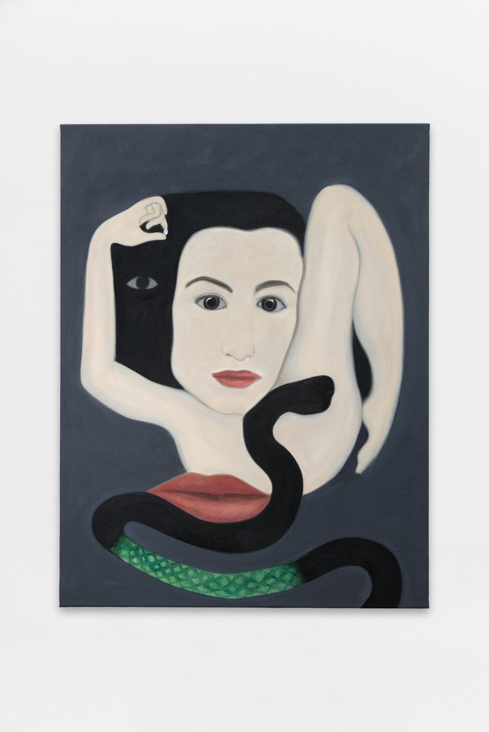 Jill Mulleady Selfportrait, 2016 Oil on canvas, 113 x 86 cm