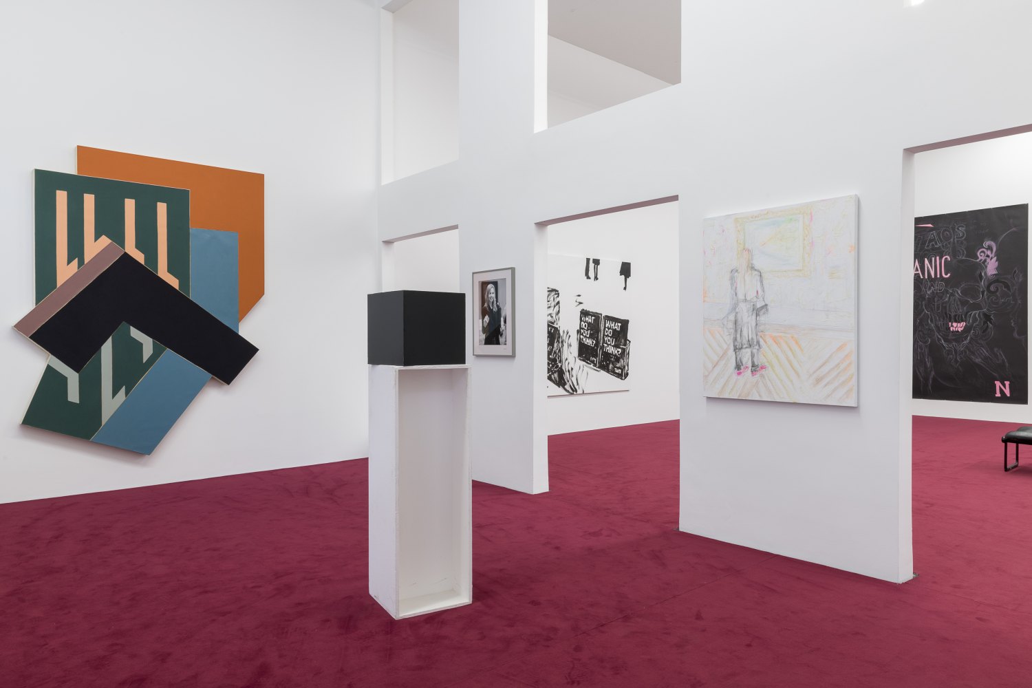 The Vitalist Economy of Painting curated by Isabelle Graw Installation view, Galerie Neu, Berlin, 2018