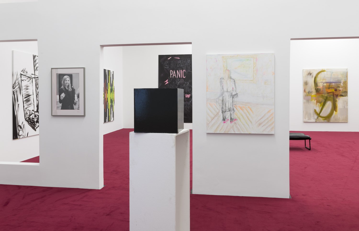 The Vitalist Economy of Painting curated by Isabelle Graw Installation view, Galerie Neu, Berlin, 2018