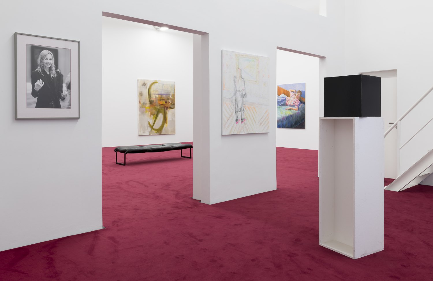 The Vitalist Economy of Painting curated by Isabelle Graw Installation view, Galerie Neu, Berlin, 2018