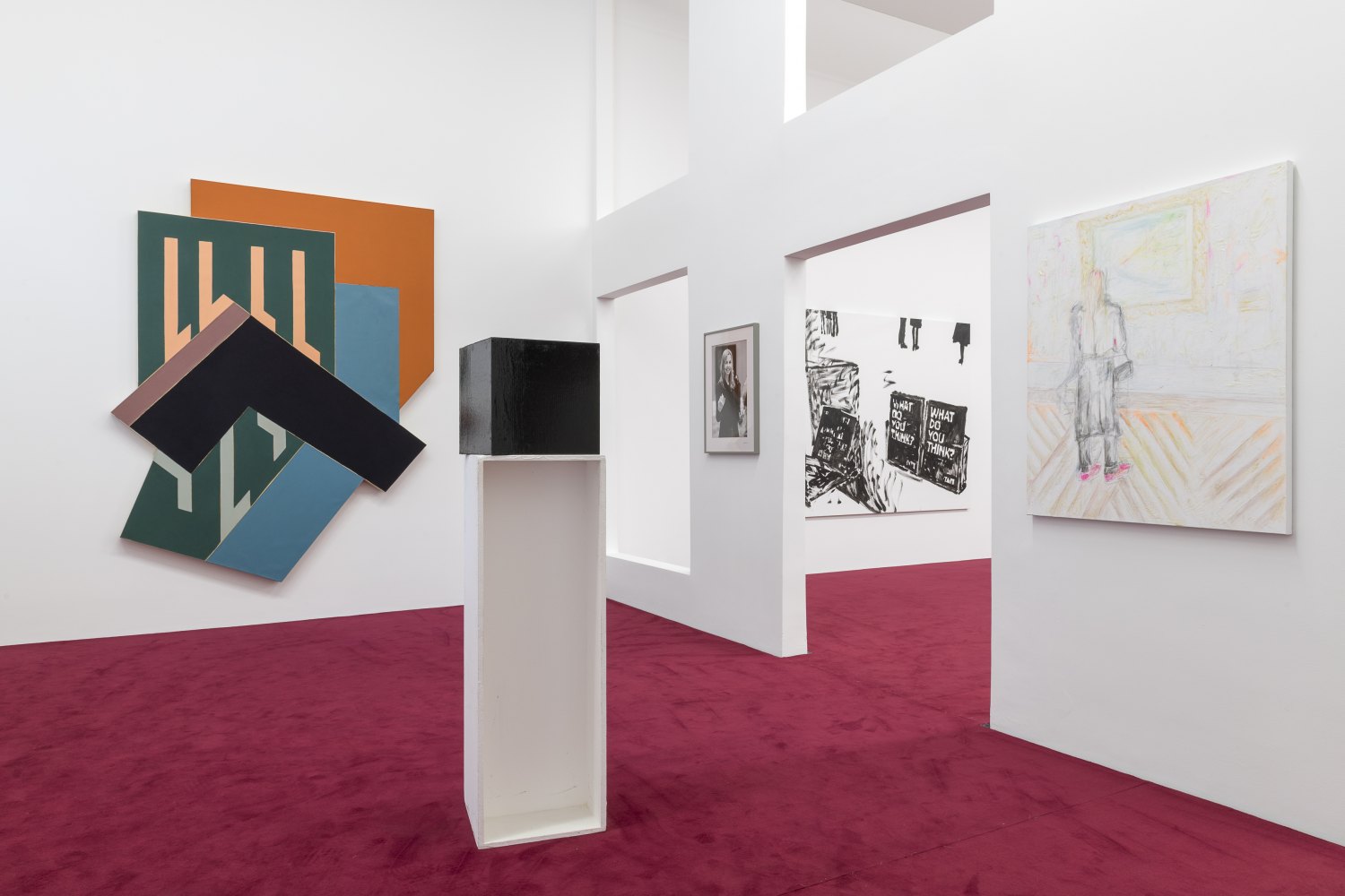 The Vitalist Economy of Painting curated by Isabelle Graw Installation view, Galerie Neu, Berlin, 2018