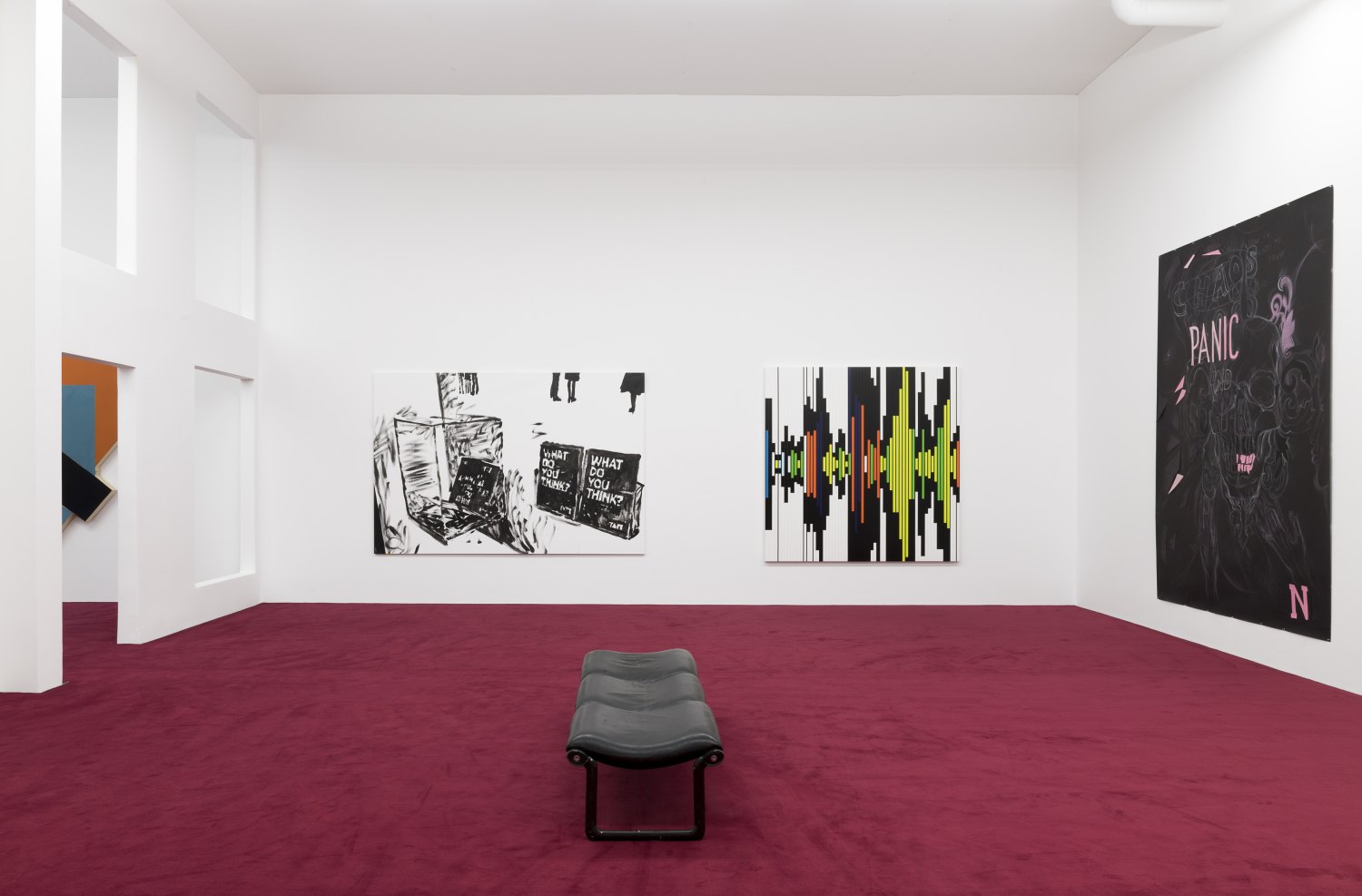 The Vitalist Economy of Painting curated by Isabelle Graw Installation view, Galerie Neu, Berlin, 2018