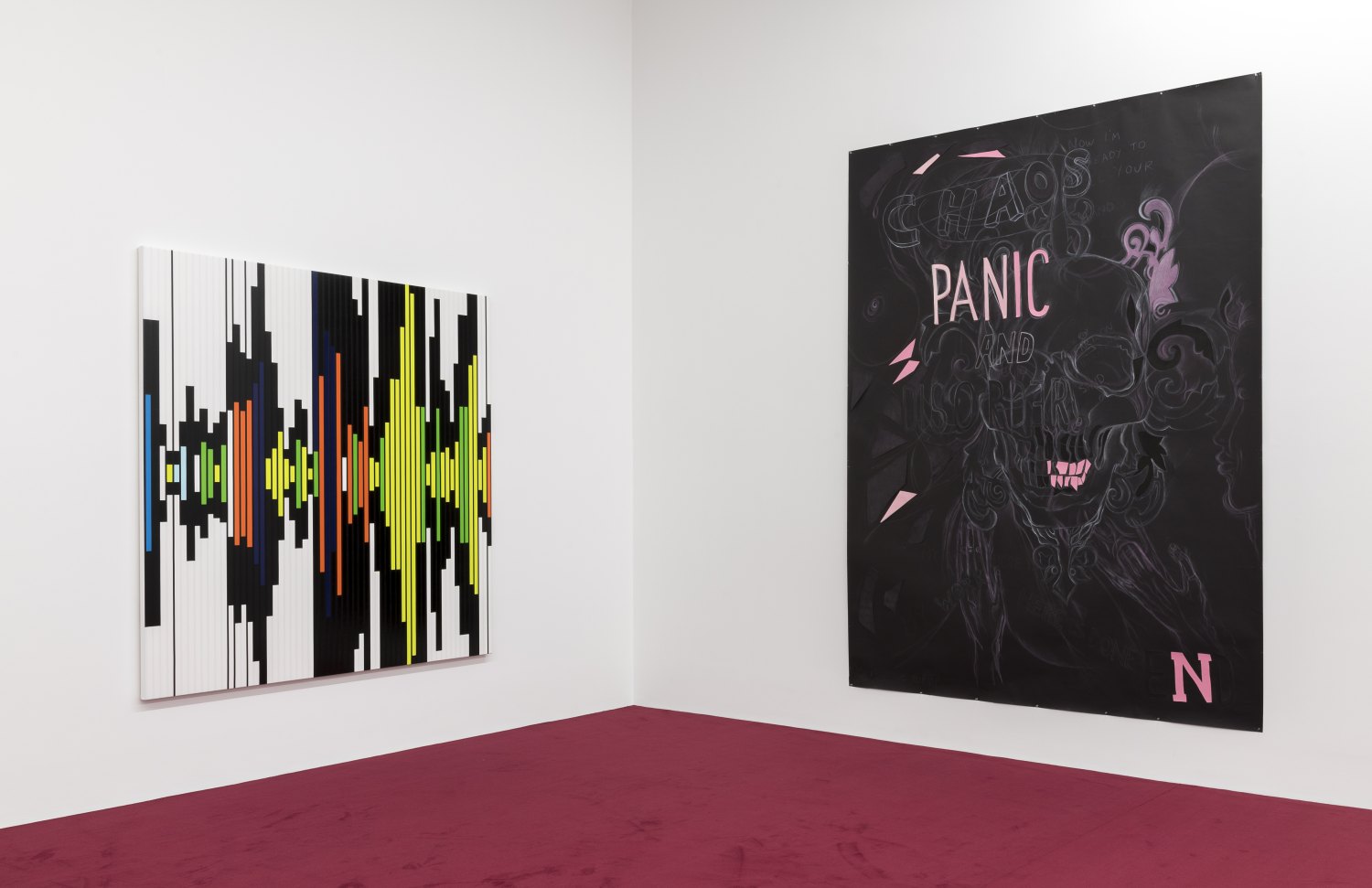 The Vitalist Economy of Painting curated by Isabelle Graw Installation view, Galerie Neu, Berlin, 2018