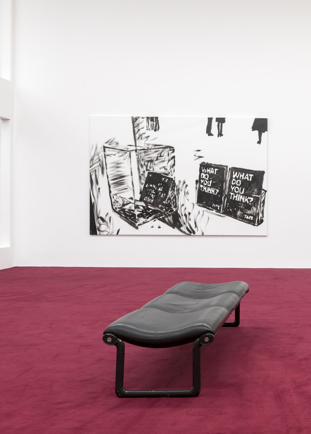 The Vitalist Economy of Painting curated by Isabelle Graw Installation view, Galerie Neu, Berlin, 2018