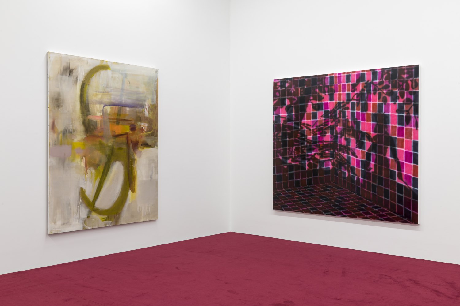 The Vitalist Economy of Painting curated by Isabelle Graw Installation view, Galerie Neu, Berlin, 2018