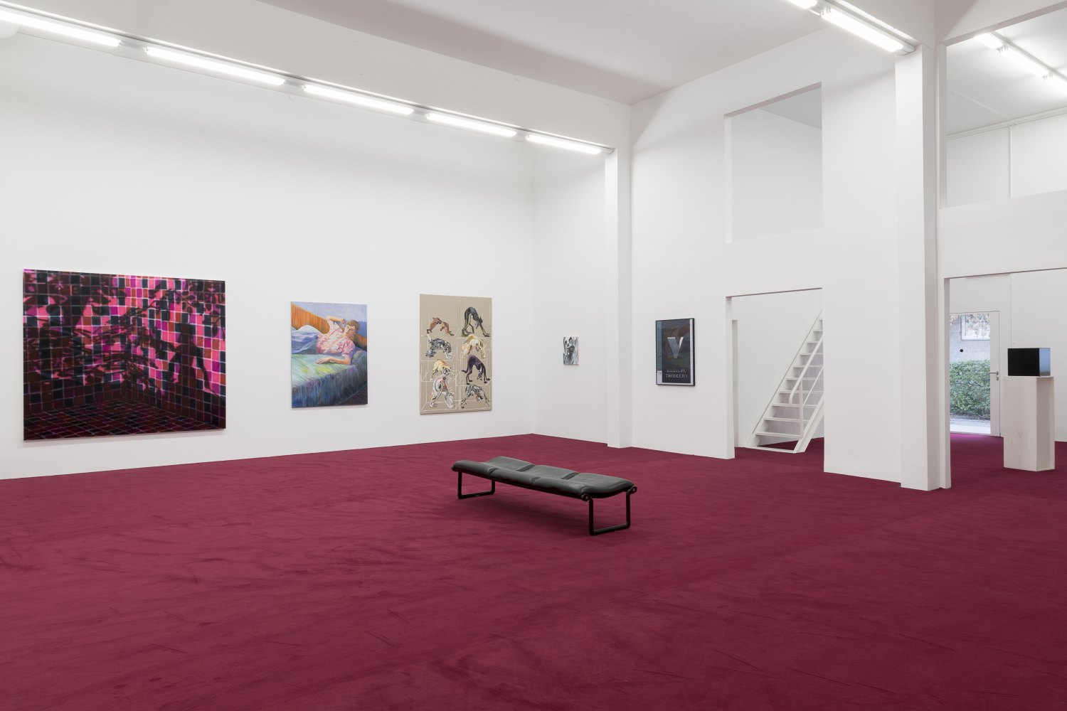 The Vitalist Economy of Painting curated by Isabelle Graw Installation view, Galerie Neu, Berlin, 2018