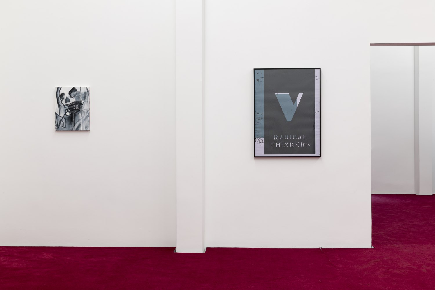 The Vitalist Economy of Painting curated by Isabelle Graw Installation view, Galerie Neu, Berlin, 2018