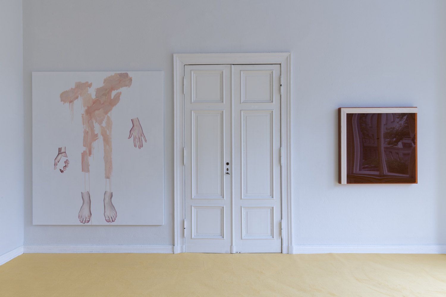 The Vitalist Economy of Painting curated by Isabelle Graw Installation view, Galerie Neu, Berlin, 2018
