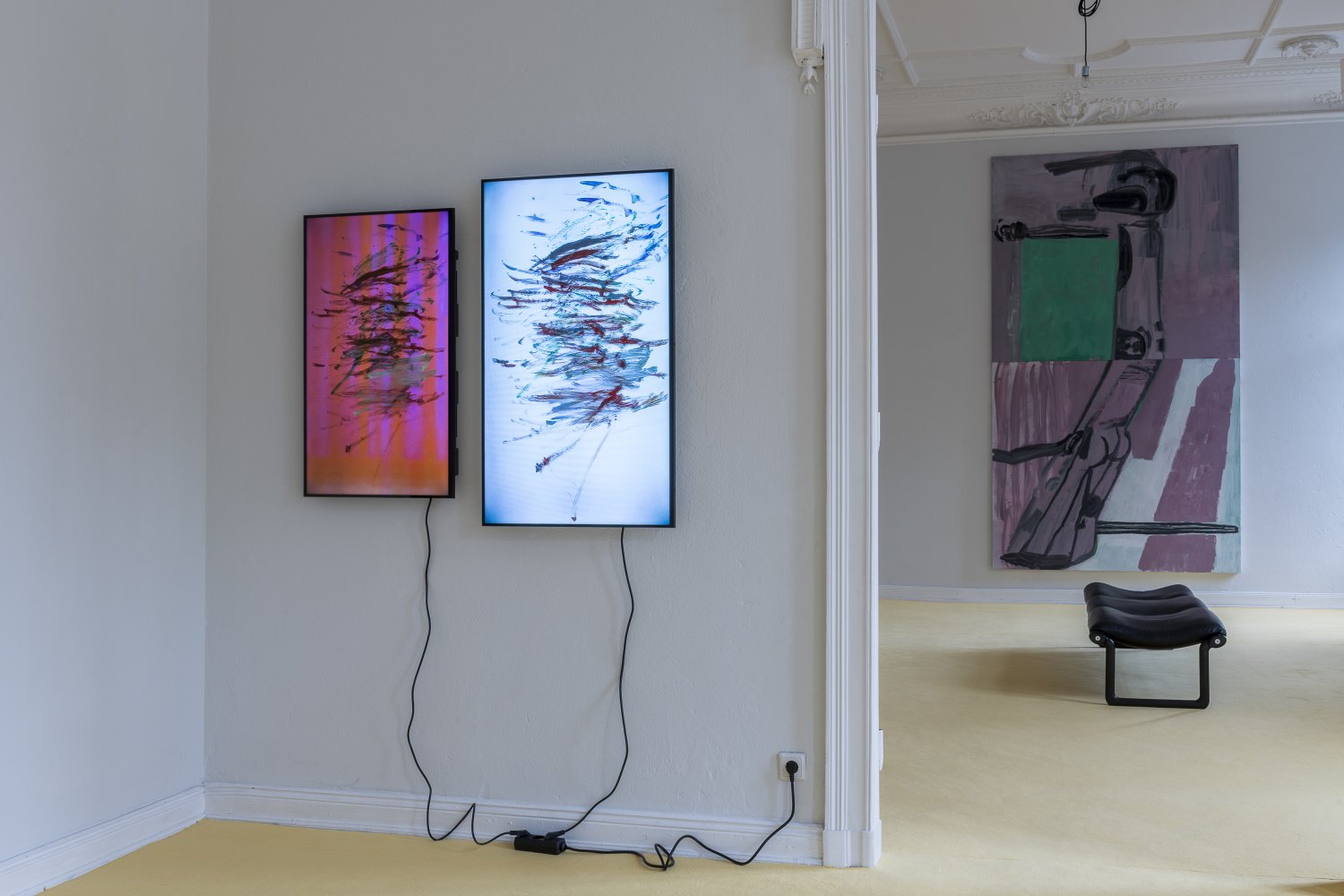 The Vitalist Economy of Painting curated by Isabelle Graw Installation view, Galerie Neu, Berlin, 2018