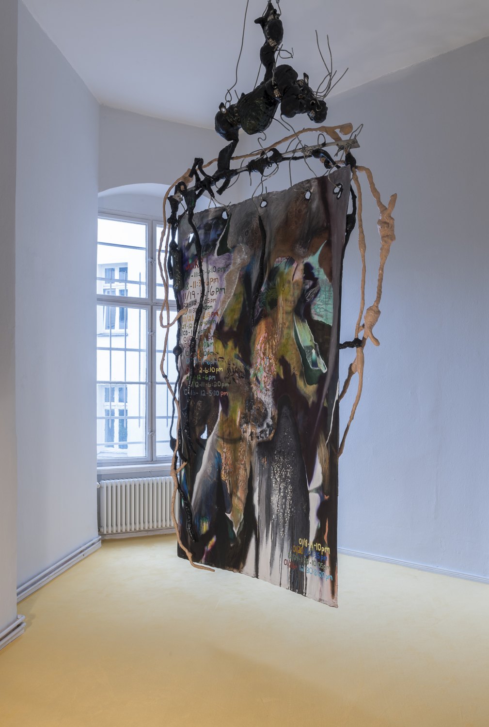 The Vitalist Economy of Painting curated by Isabelle Graw Installation view, Galerie Neu, Berlin, 2018