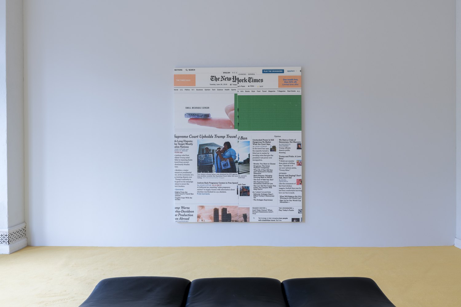The Vitalist Economy of Painting curated by Isabelle Graw Installation view, Galerie Neu, Berlin, 2018