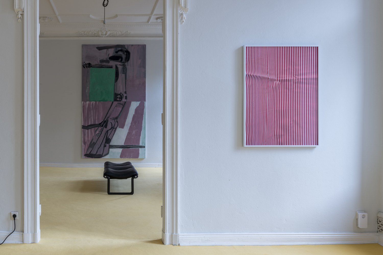 The Vitalist Economy of Painting curated by Isabelle GrawInstallation view, Galerie Neu, Berlin, 2018