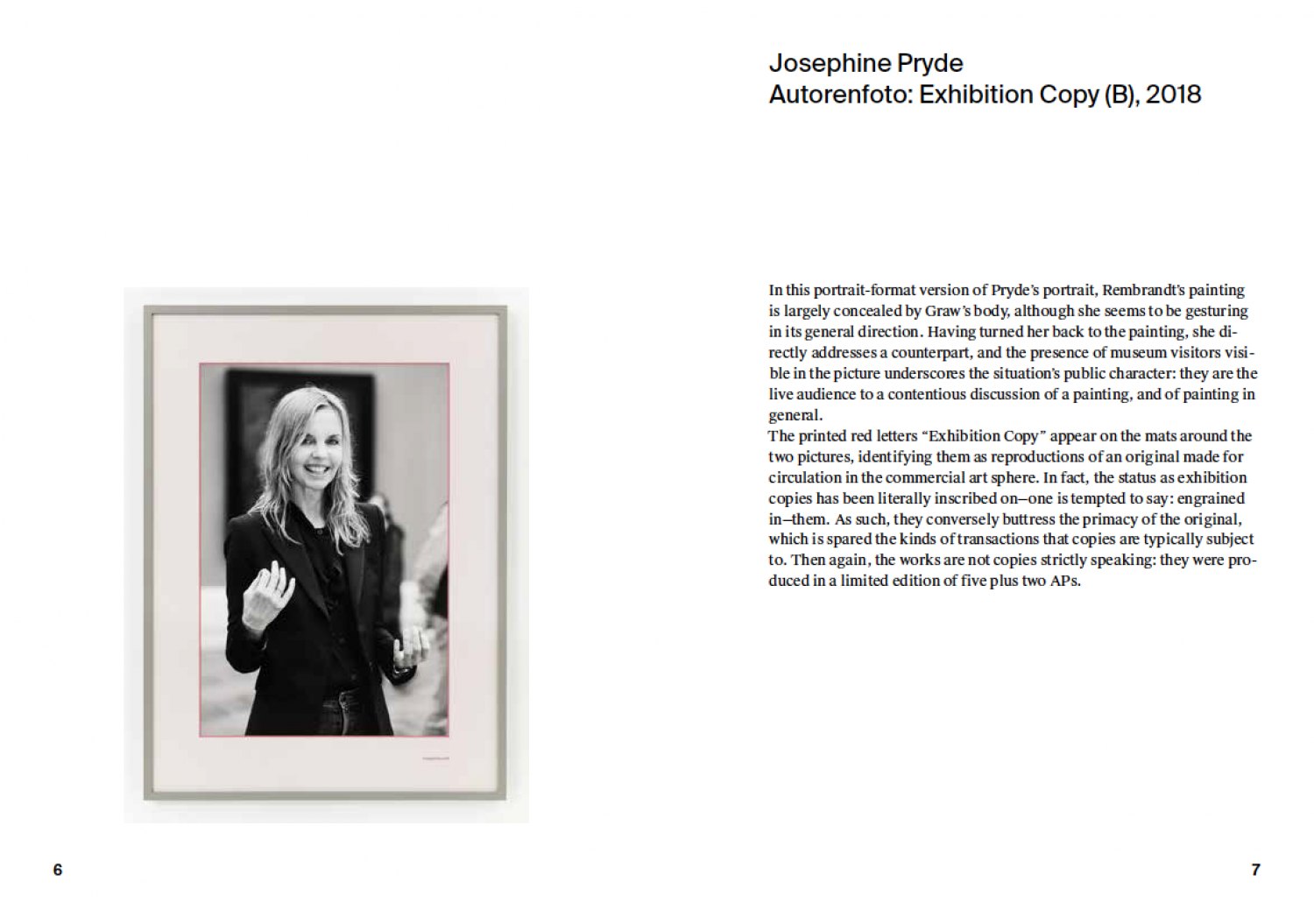 Notes on the exhibition by Isabelle Graw Booklet available at Galerie Neu and MD72