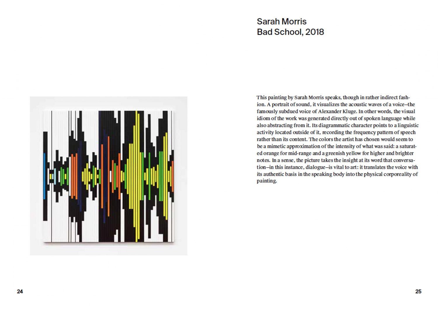 Notes on the exhibition by Isabelle Graw Booklet available at Galerie Neu and MD72