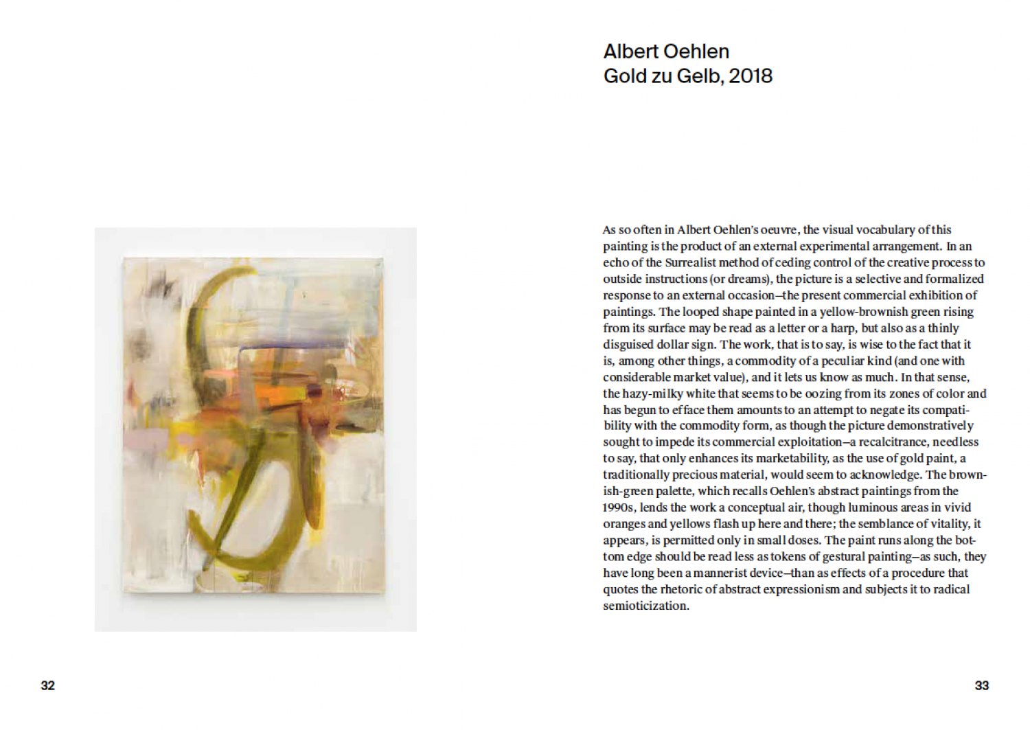 Notes on the exhibition by Isabelle Graw Booklet available at Galerie Neu and MD72