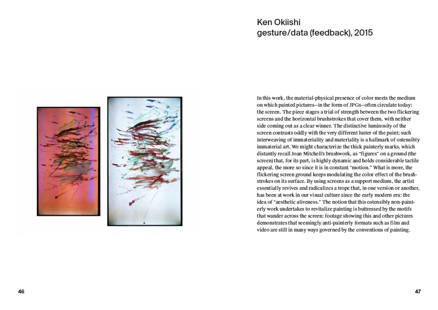 Notes on the exhibition by Isabelle Graw Booklet available at Galerie Neu and MD72