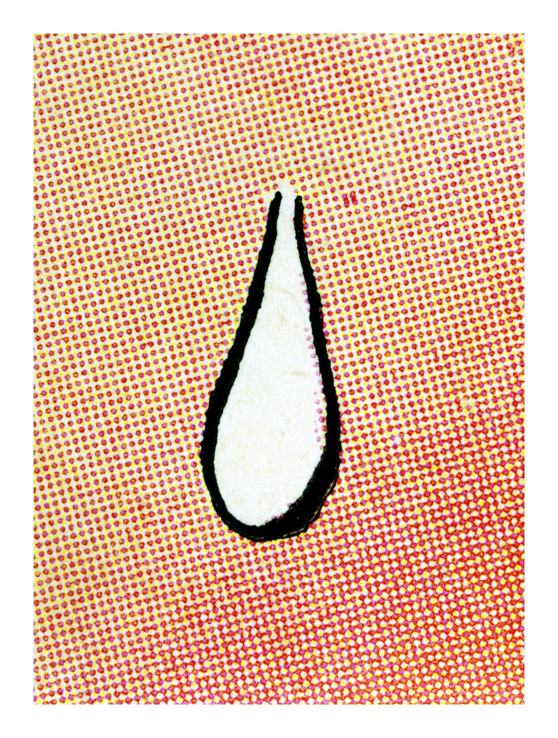 Anne Collier Tear (Comic) #4, 2018 C-print, 167 x 126 cm
