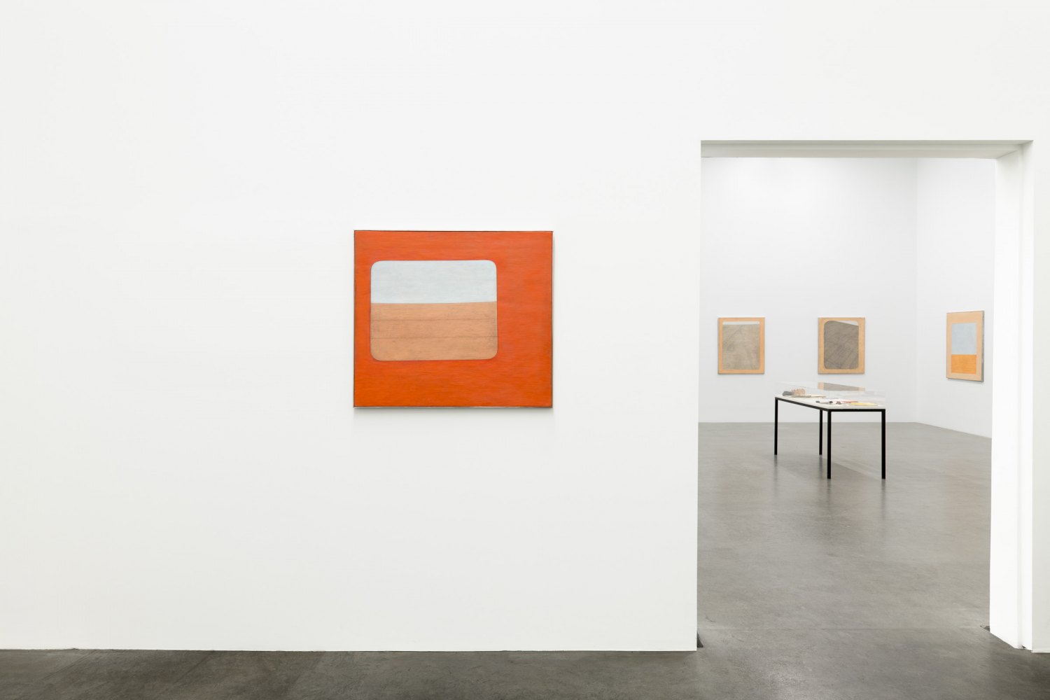 Installation view, Adrian Morris, Galerie Neu, 2019