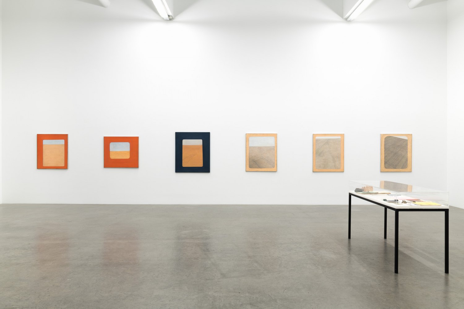 Installation view, Adrian Morris, Galerie Neu, 2019