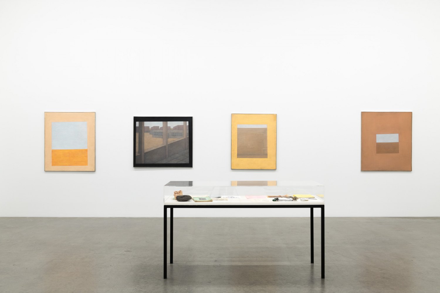 Installation view, Adrian Morris, Galerie Neu, 2019
