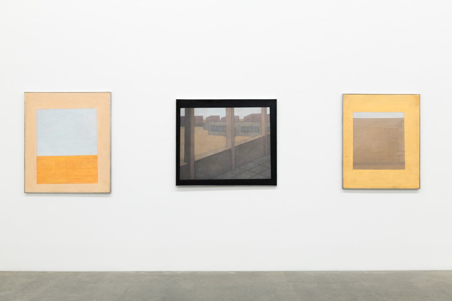 Installation view, Adrian Morris, Galerie Neu, 2019