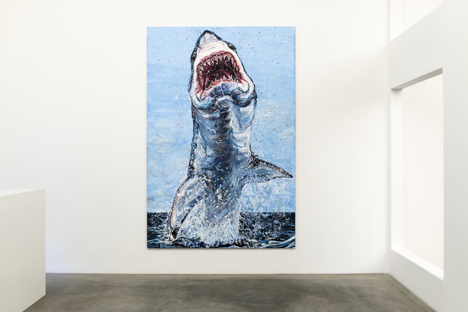 Installation view, Jana Euler, Great White Fear, Galerie Neu, 2019