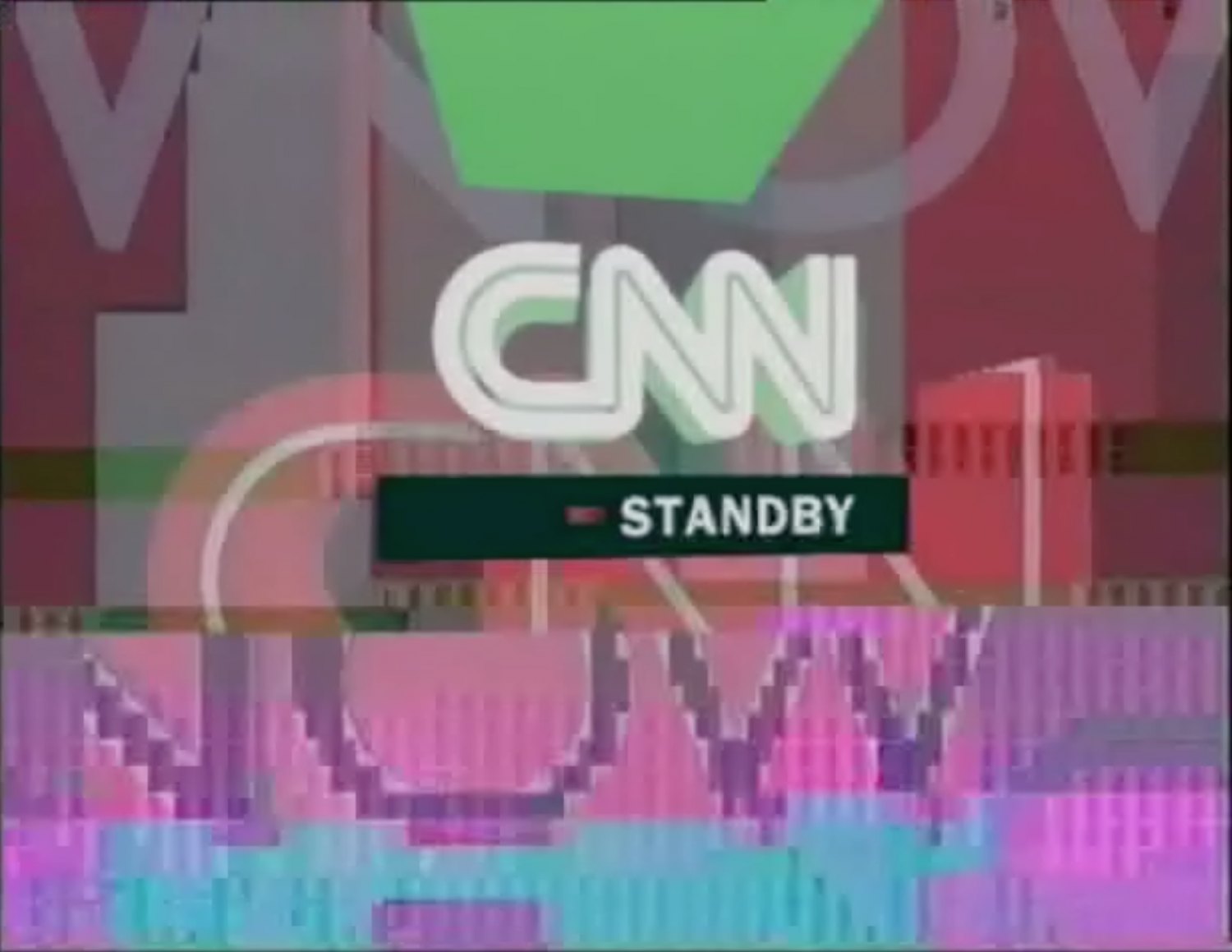 Daniel Pflumm  CNN - In hope for the best, 1999 VHS, 15 minutes 20 seconds  