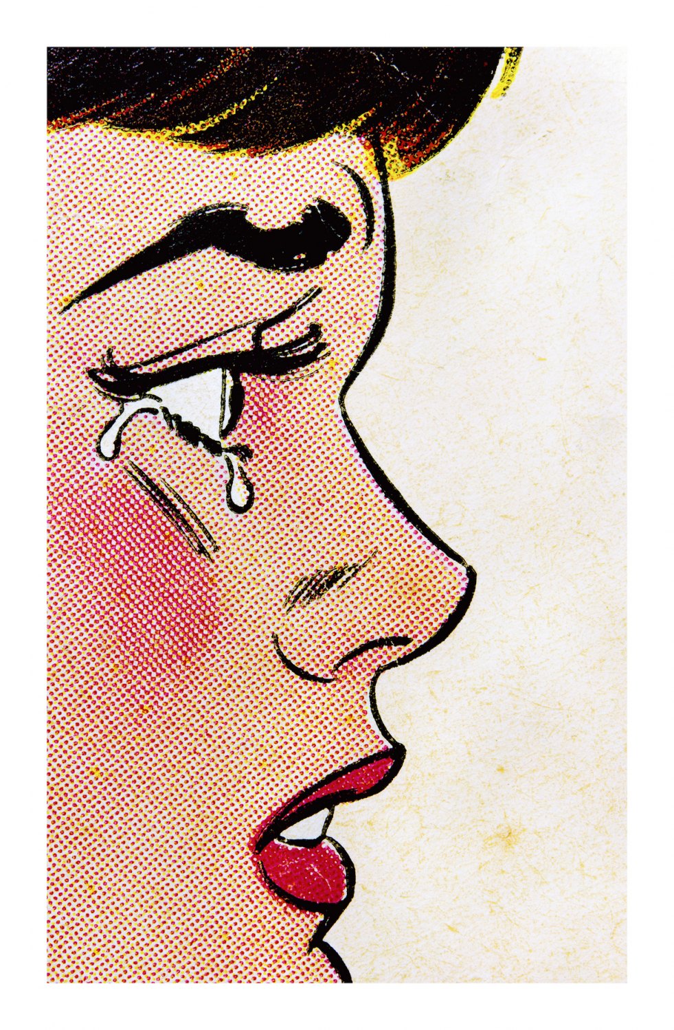 Anne Collier Woman Crying (Comic) #16, 2019 198 x 126 (cm)