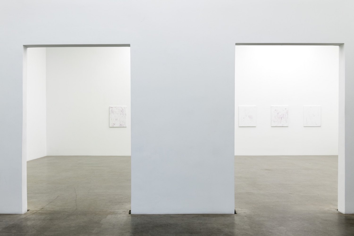Installation view, Reena Spaulings, Life at Sea, Galerie Neu, Berlin 2020