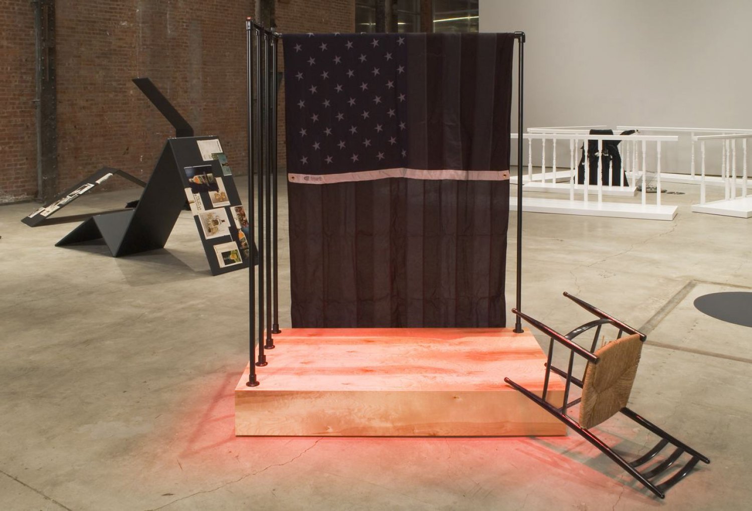 Tom Burr  Addict-Love Installation view, Sculpture Center, New York, 2008 