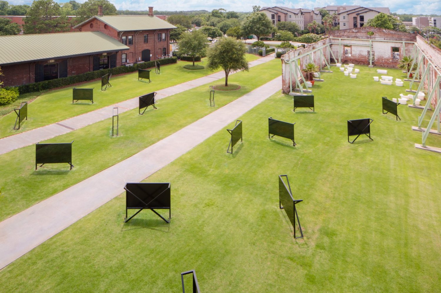 Tom Burr No Access Installation view, SCAD Museum of Art, Savannah, 2018
