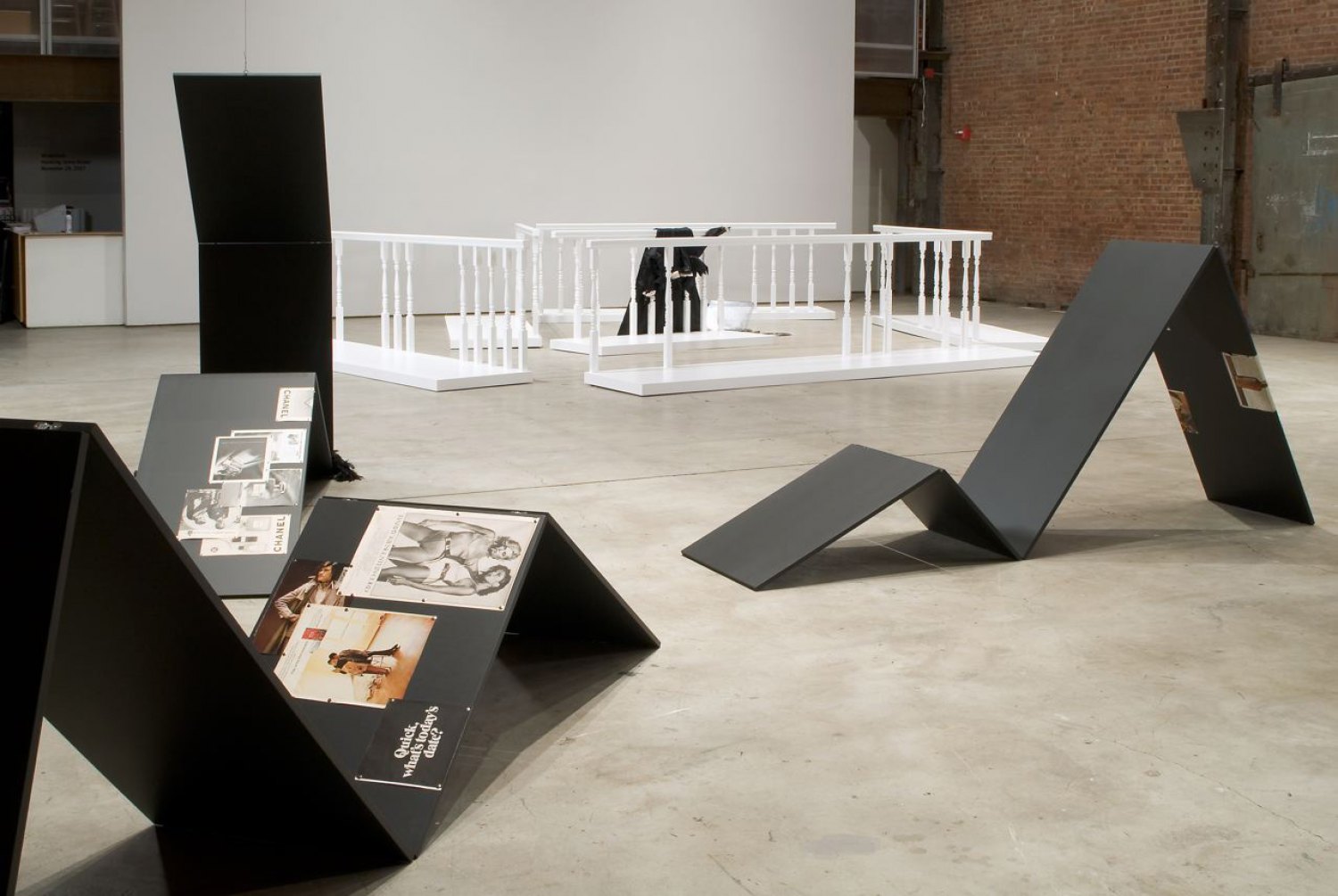 Tom Burr Addict-Love Installation view, Sculpture Center, New York, 2008