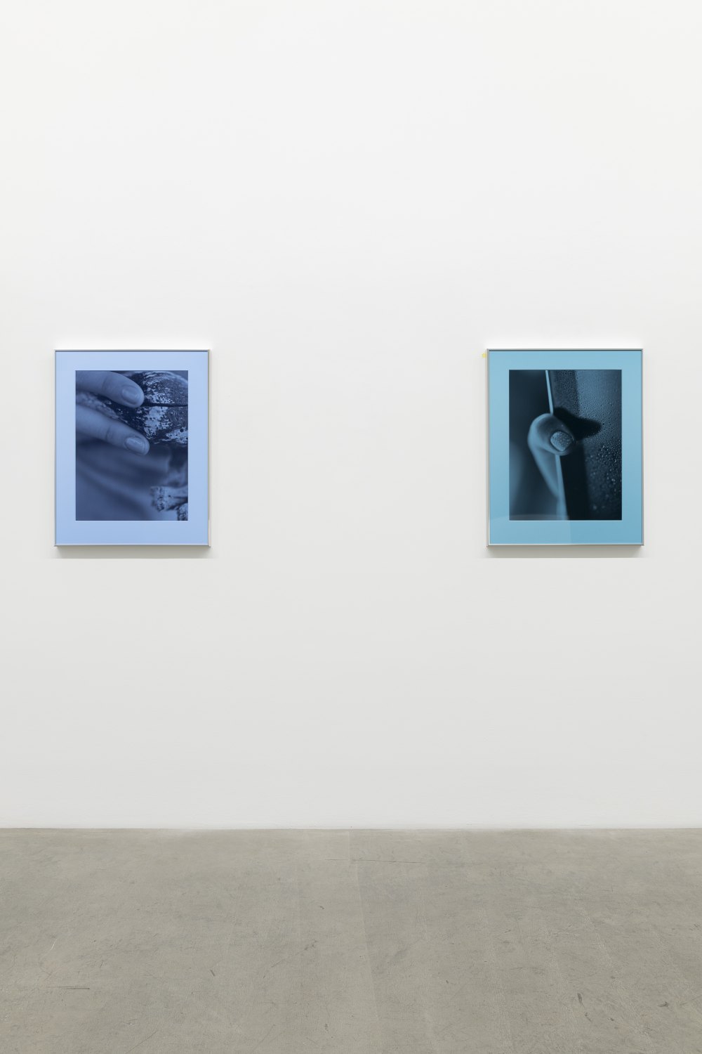 Installation view, Josephine Pryde, Exterior, Night, Day, Galerie Neu, Berlin 2020