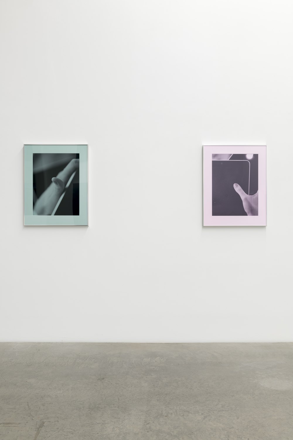 Installation view, Josephine Pryde, Exterior, Night, Day, Galerie Neu, Berlin 2020