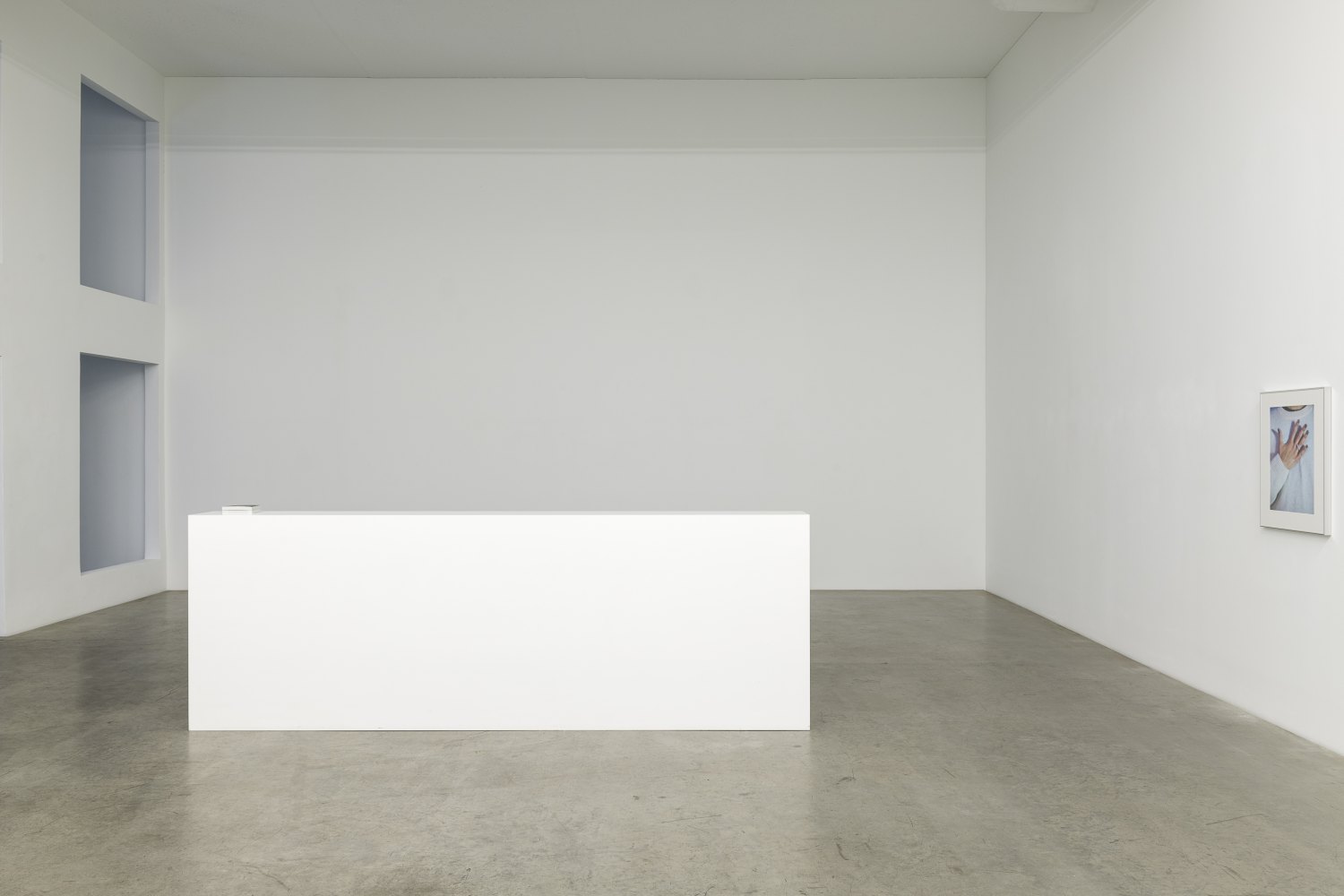 Installation view, Josephine Pryde, Exterior, Night, Day, Galerie Neu, Berlin 2020