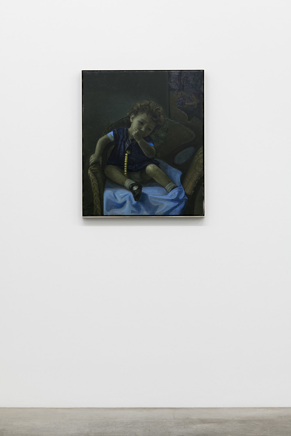 Victor Man Rózsa Victoria, 2019 - 2020 Oil on canvas 86 x 72 x 5 cm