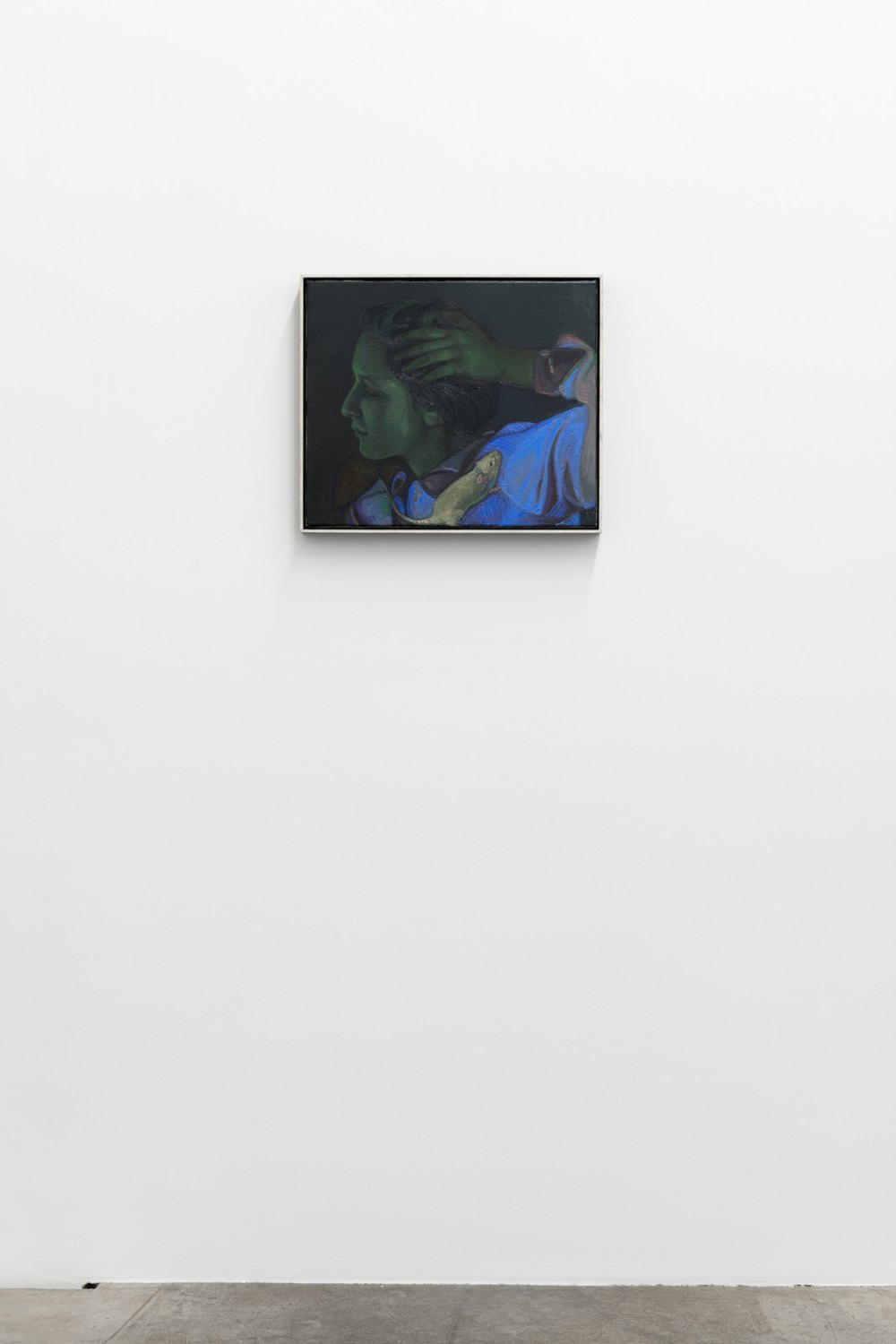 Victor Man Rupture, 2019 - 2020 Oil on canvas 46 x 54 x 4,5 cm 