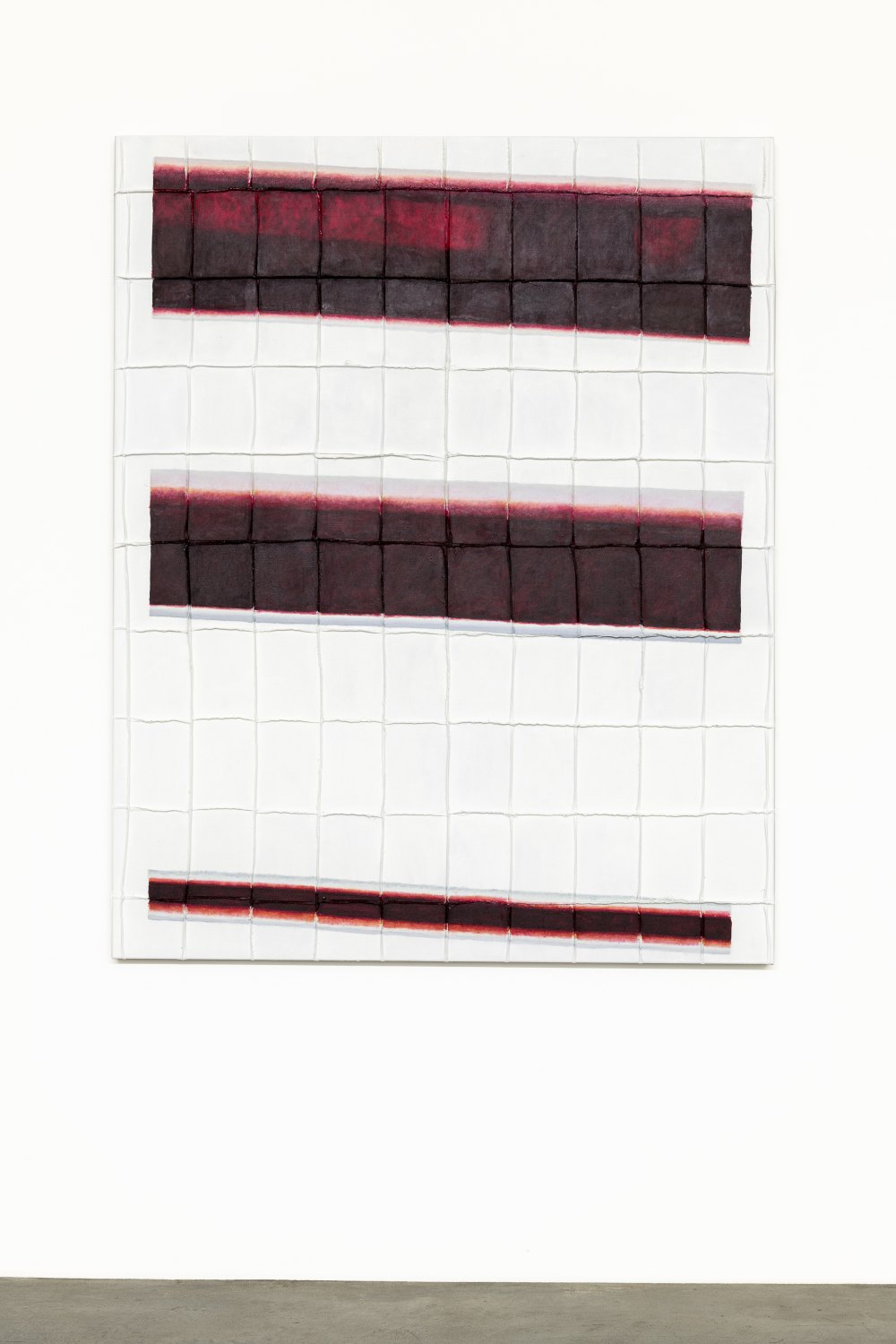 Sergej Jensen  Untitled, 2020 Oil on sewn canvas, 175 x 140 x 3 cm