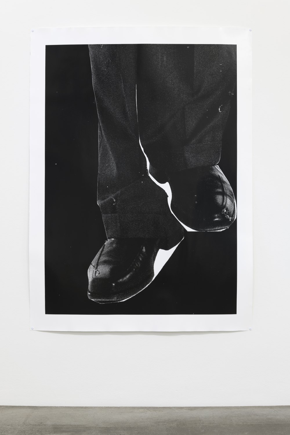 Win McCarthy  Edited Servant (Lower Half), 2021 Silver gelatin print 146 x 107 cm   