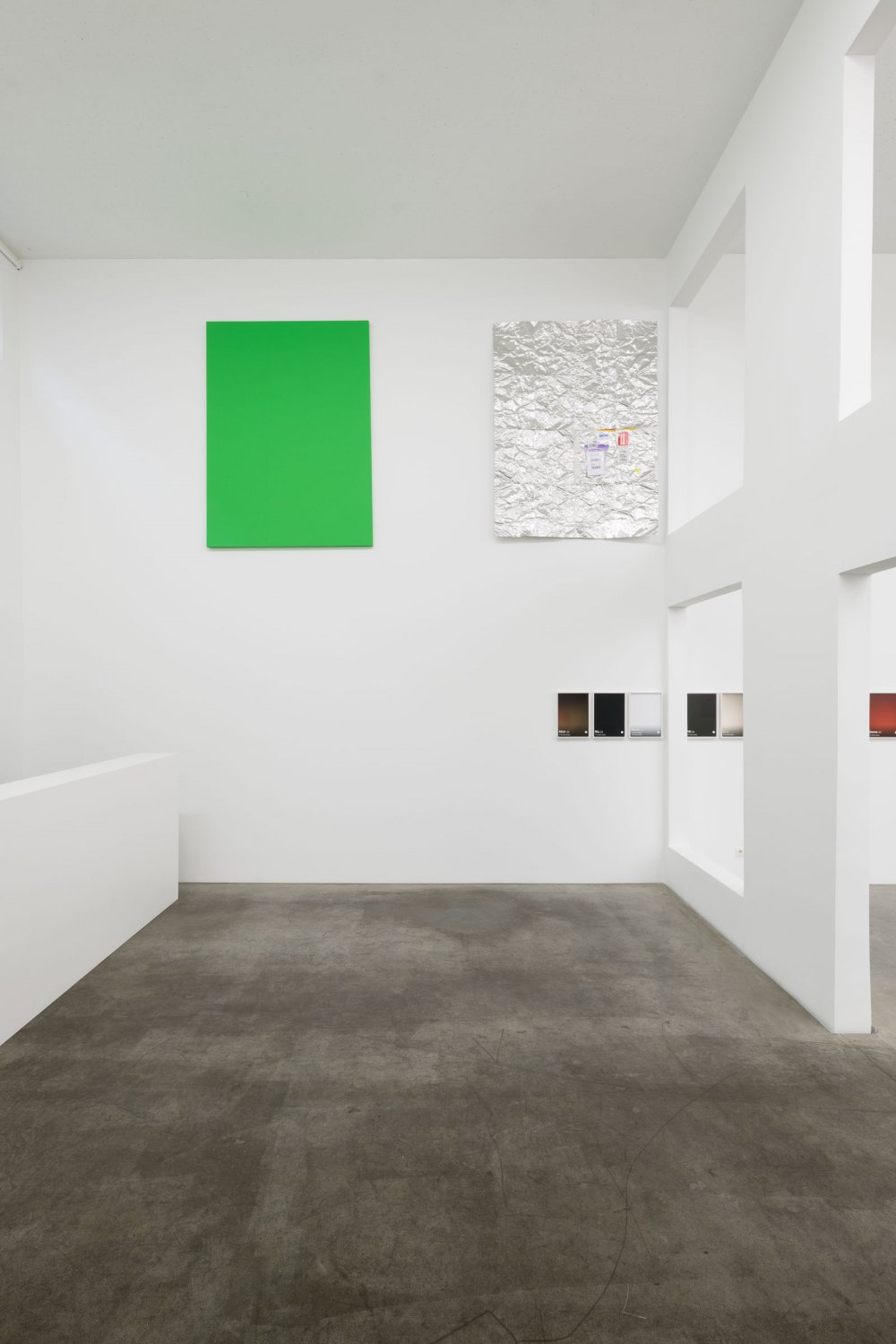 Installation view, SoiL Thornton, Moreover, does productivity know what it’s named, maybe it calls itself identity?, Galerie Neu, Berlin, 2021  