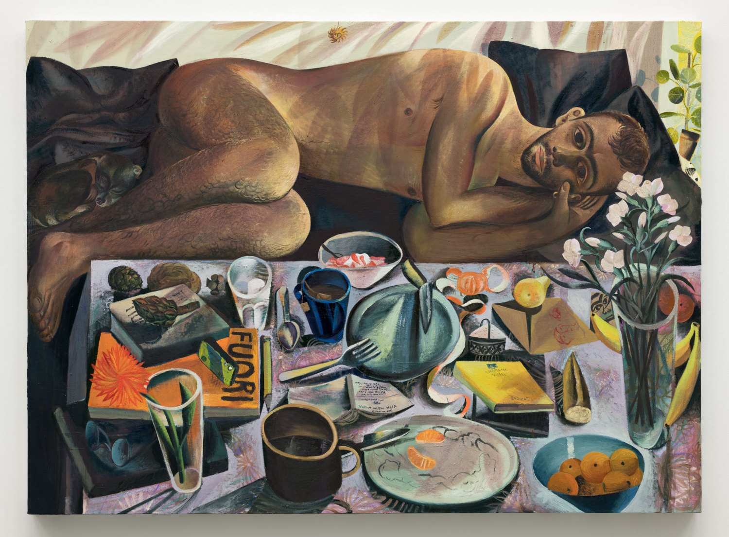 You and your things, 2022 Oil on canvas 145 x 198 cm 