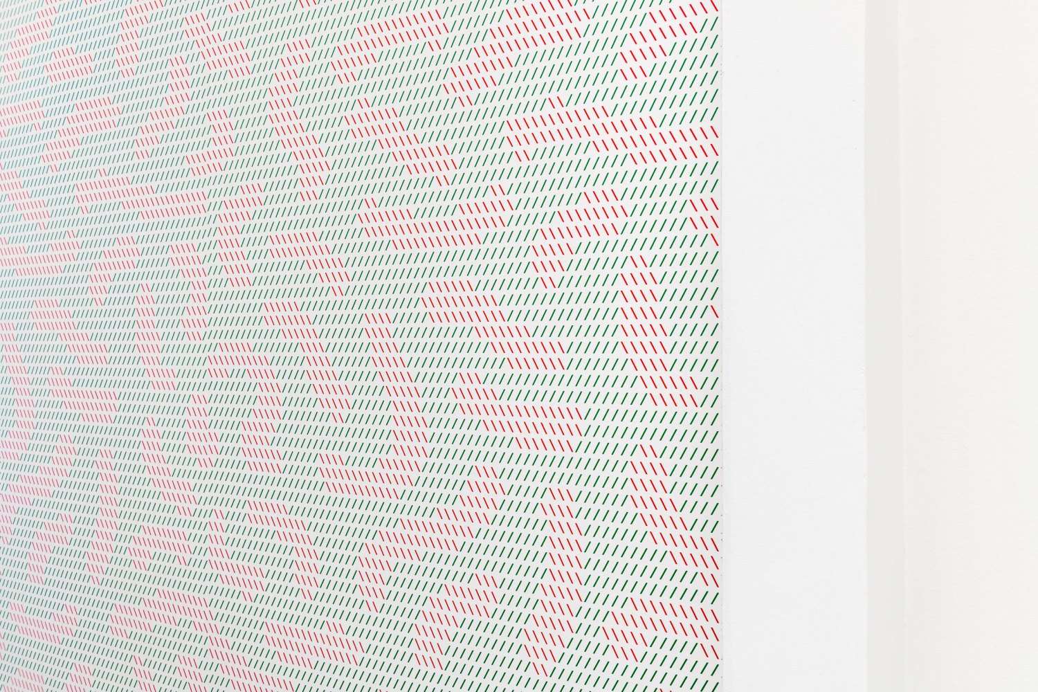 Installation view, Florian Hecker, Templextures, Galerie Neu, Berlin, 2022