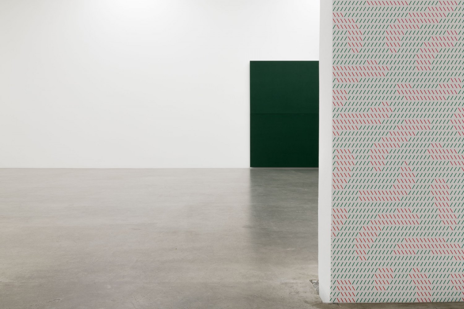Installation view, Florian Hecker, Templextures, Galerie Neu, Berlin 2022